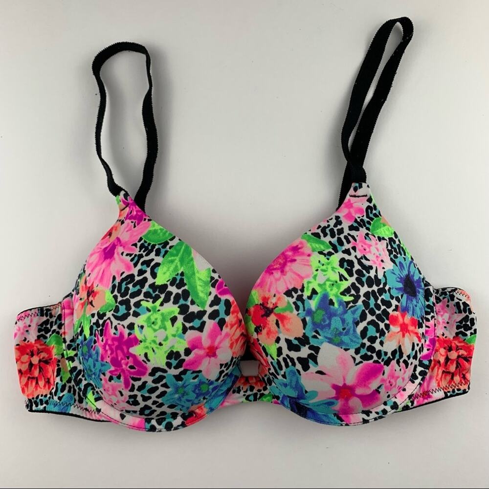 PINK Victoria’s Secret Push-Up Bra 34B #6604